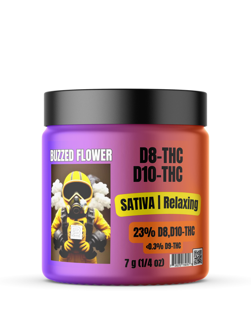Organic Berry Blossom D8-THC + D10-THC Infused Flower 7grams (1/4 OZ)